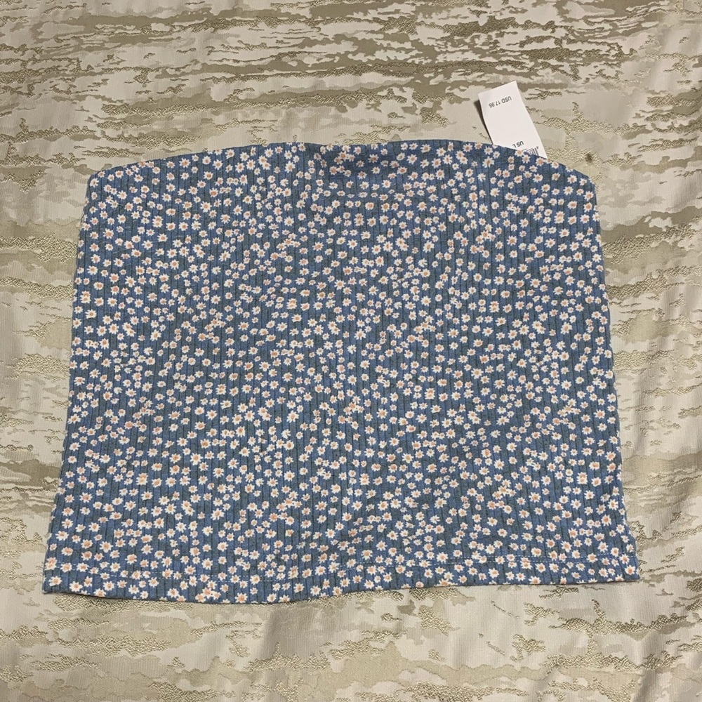 NWT American Eagle floral tube top